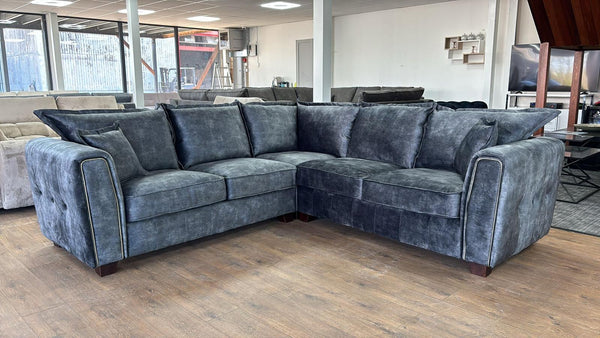 Lusora Sofa Black Large Corner