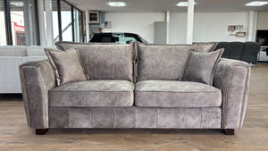 Lusora Sofa Brown 3 Seater