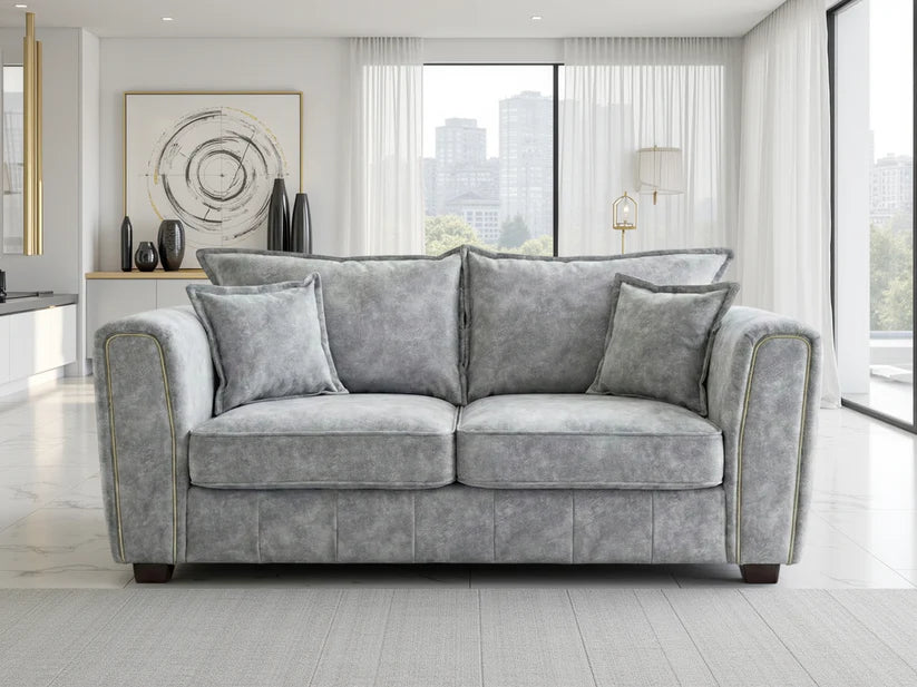 Lusora Sofa Grey 2 Seater