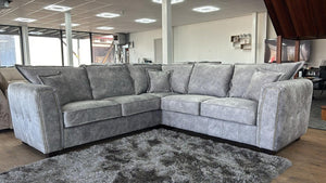 Lusora Sofa Grey Large Corner