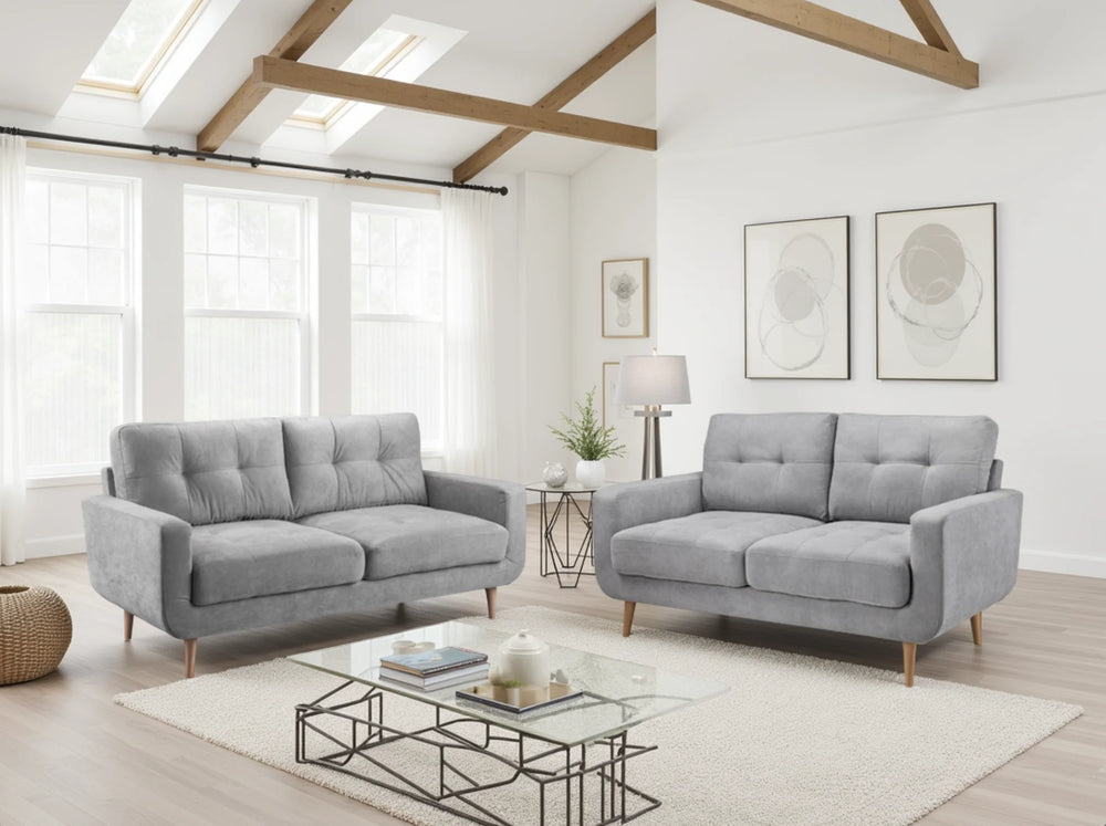 Marbleton Sofa Grey 3+2 Set