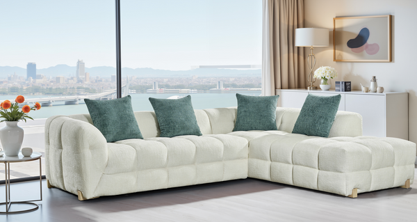 Marvyn Sofa Beige Right Hand