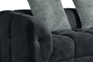 Marvyn Sofa Charcoal Right Hand