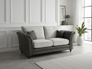 Mirelae Fullback Sofa Grey 2 Seater