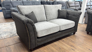 Mirelae Fullback Sofa Grey 2 Seater