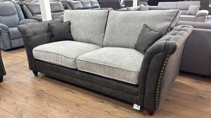 Mirelae Fullback Sofa Grey 3 Seater