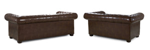 Molvion Sofa Antique Brown 3+2 Set
