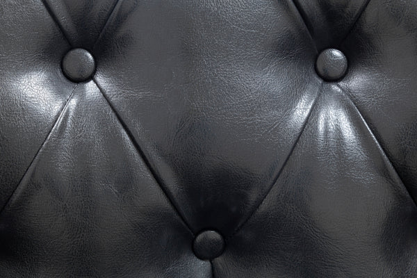 Molvion Sofa Black 2 Seater