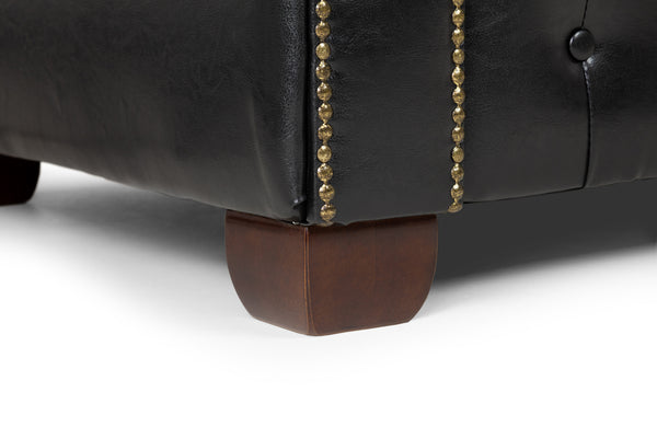 Molvion Sofa Black 2 Seater