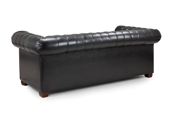Molvion Sofa Black 3 Seater