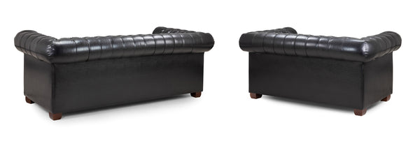 Molvion Sofa Black 3+2 Set
