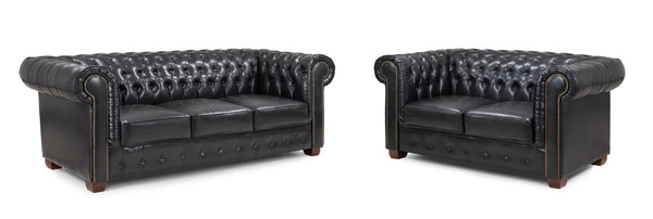 Molvion Sofa Black 3+2 Set