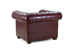 Molvion Sofa Oxblood Red Armchair