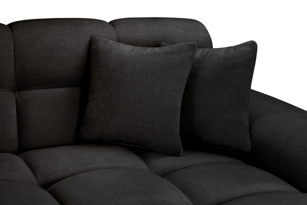 Navoro Sofa Black 4 Seater