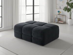 Navoro Sofa Black Footstool
