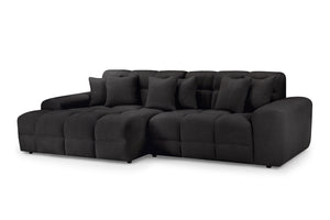 Navoro Sofa Black Left Hand Facing Corner