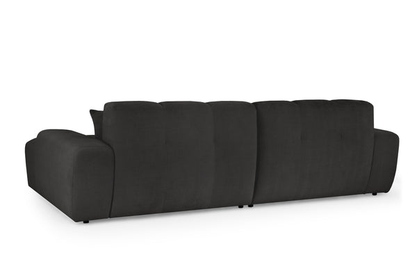 Navoro Sofa Black Right Hand Facing Corner