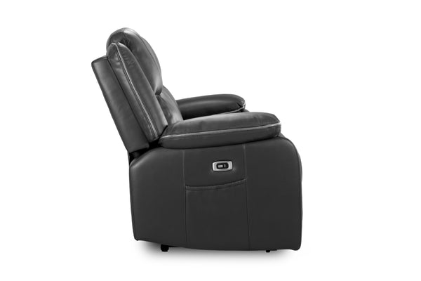 Obrienn Electric Recliner Sofa Black 2 Seater