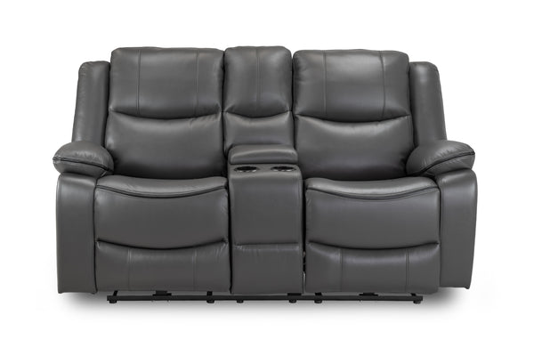 Obrienn Electric Recliner Sofa Grey 2 Seater