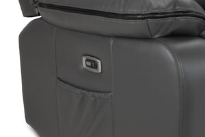 Obrienn Electric Recliner Sofa Grey Armchair