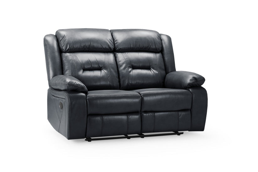 Olivan Recliner Sofa Black 2 Seater