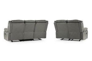 Olivan Recliner Sofa Grey 3+2 Set