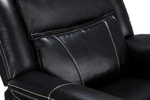 Orvex Recliner Sofa Black Armchair