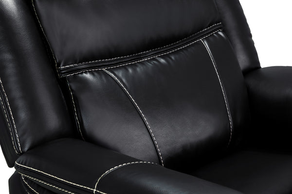 Orvex Recliner Sofa Black Armchair