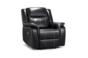Orvex Recliner Sofa Black Armchair