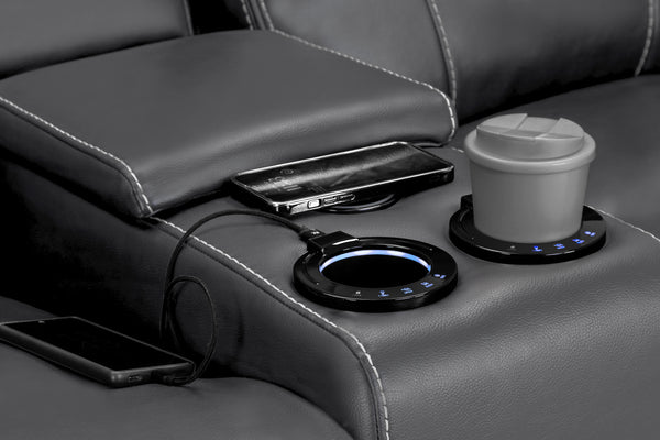 Orvex Recliner Sofa Grey 2 Seater