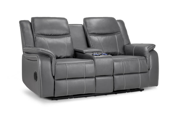 Orvex Recliner Sofa Grey 2 Seater