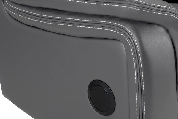 Orvex Recliner Sofa Grey 2 Seater