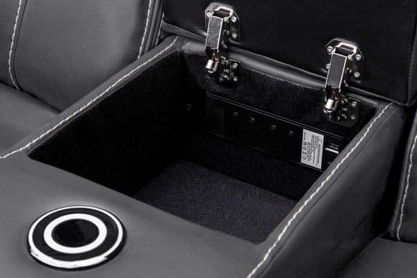 Orvex Recliner Sofa Grey 2 Seater