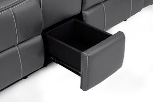 Orvex Recliner Sofa Grey 2 Seater