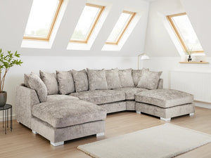 Presaro Scatterback Sofa Truffle U Shape Corner