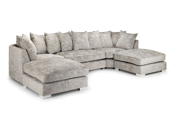 Presaro Scatterback Sofa Truffle U Shape Corner