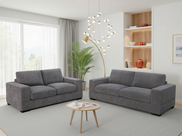 Regora Sofa Grey 3+2 Set