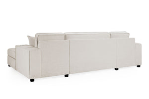 Rovaro Sofabed Beige Universal Corner