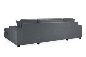 Rovaro Sofabed Grey Universal Corner