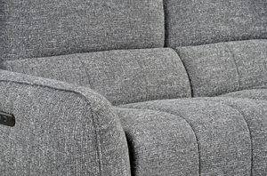 Vittara Electric Recliner Sofa Charcoal Left Hand