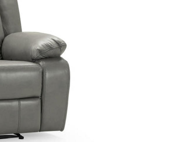 Olivan Recliner Sofa Grey 3 Seater