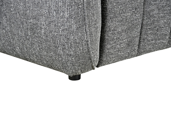 Vittara Electric Recliner Sofa Charcoal Left Hand