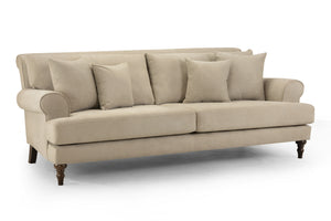 Solvane Sofa Beige 4 Seater