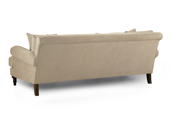Solvane Sofa Beige 4 Seater