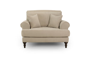 Solvane Sofa Beige Armchair