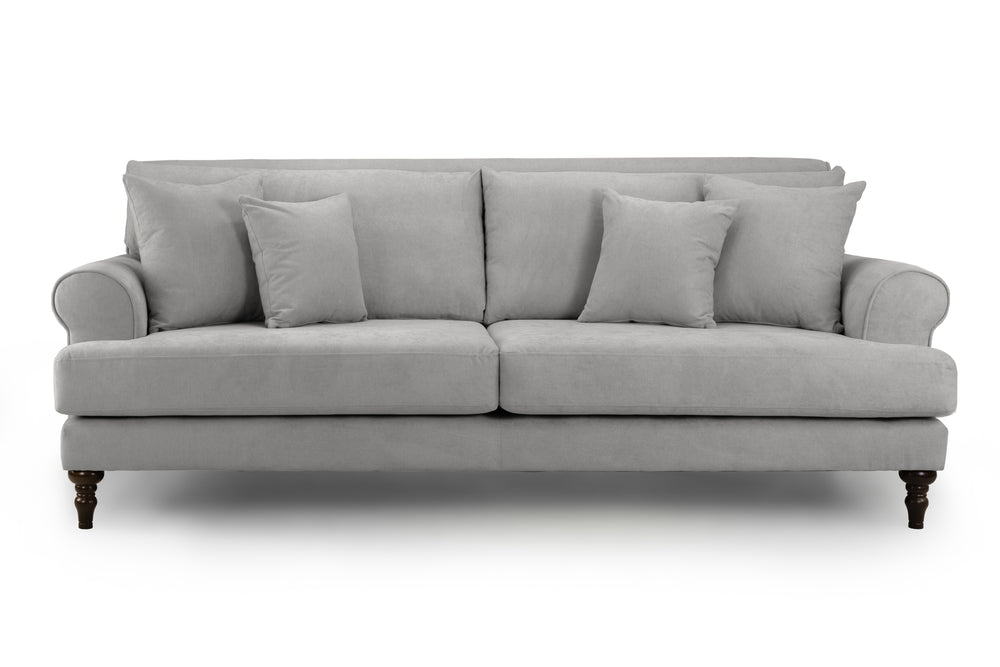 Solvane Sofa Grey 4 Seater
