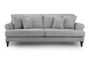 Solvane Sofa Grey 4 Seater