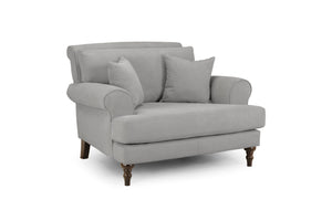 Solvane Sofa Grey Armchair