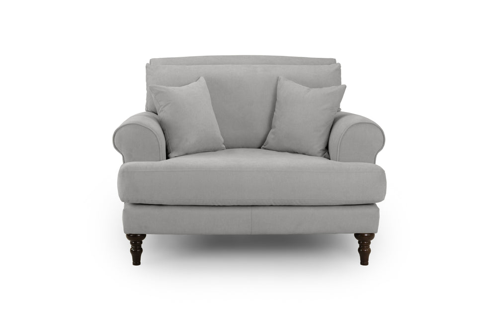 Solvane Sofa Grey Armchair