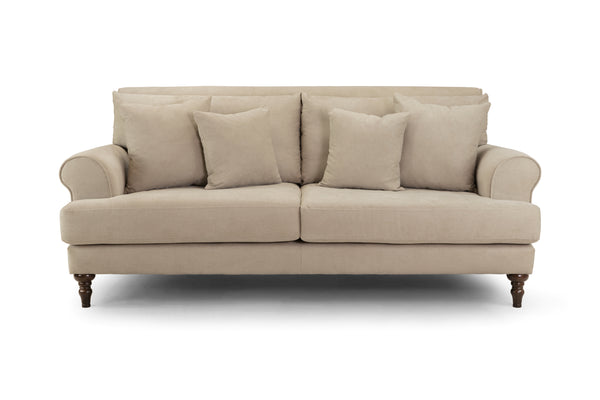 Solvane Sofa Beige 3 Seater